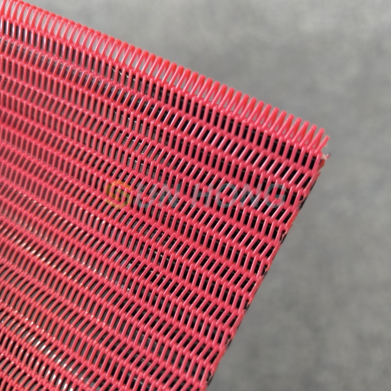 Tela de secador em espiral de fios planos para máquina de papel de alta velocidade