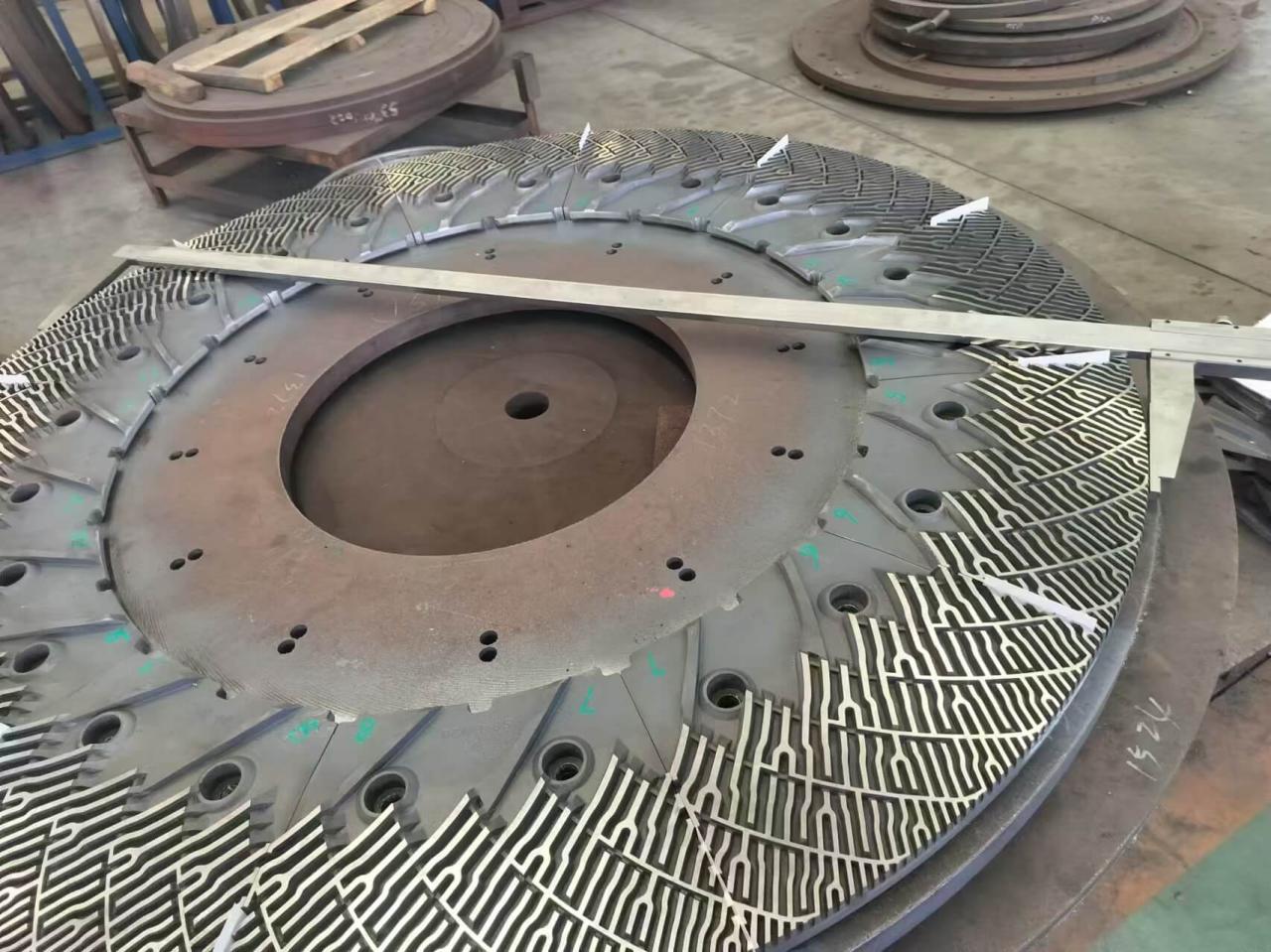Placa de refinador para 
