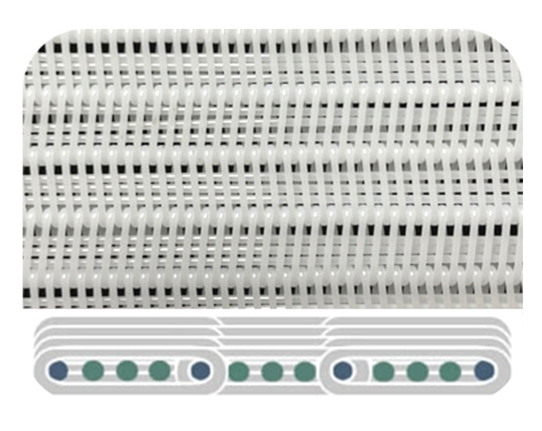 cinto de filtro de prensa em espiral