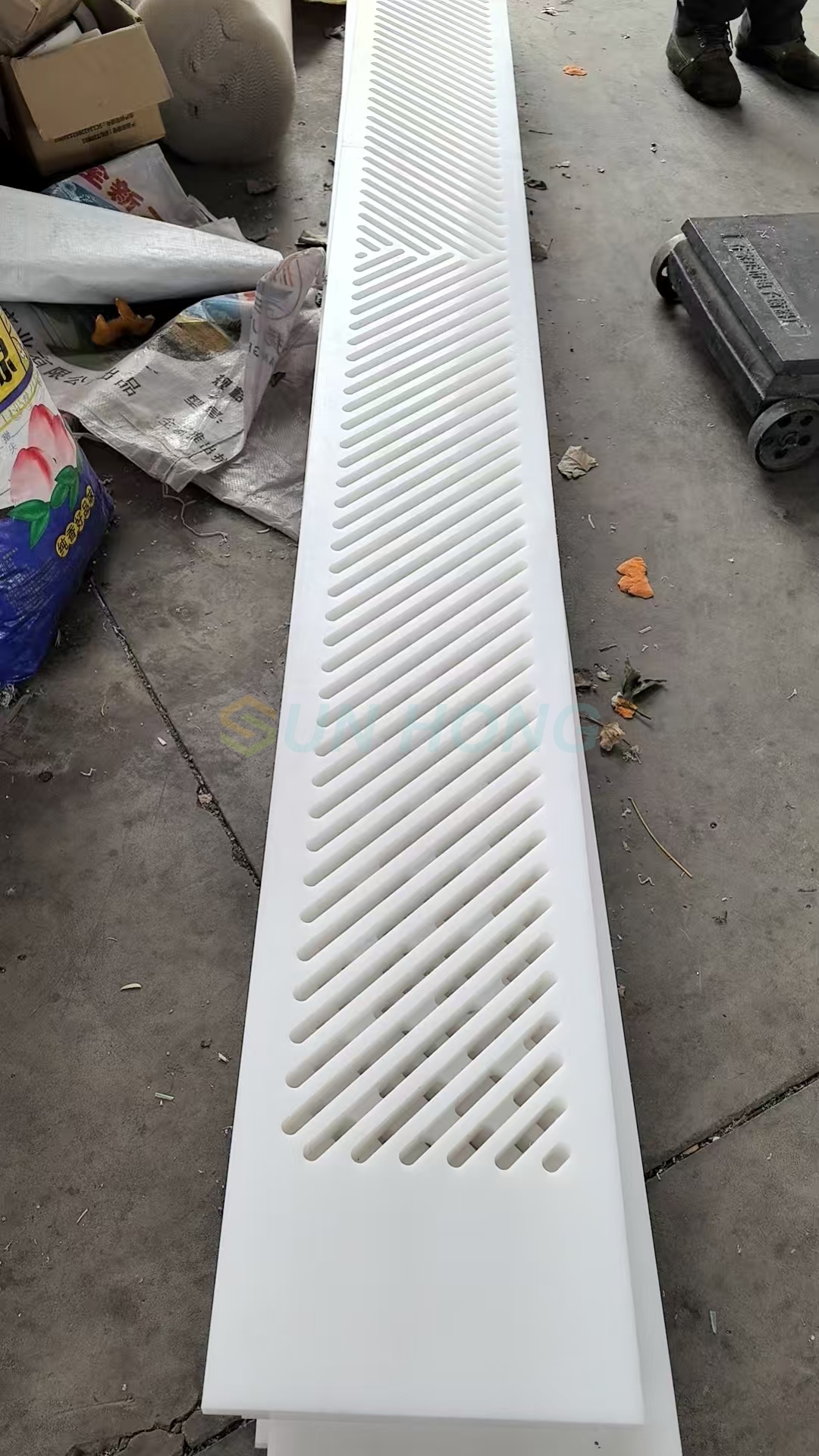 Tampa da caixa de suc&ccedil;&atilde;o UHMWPE