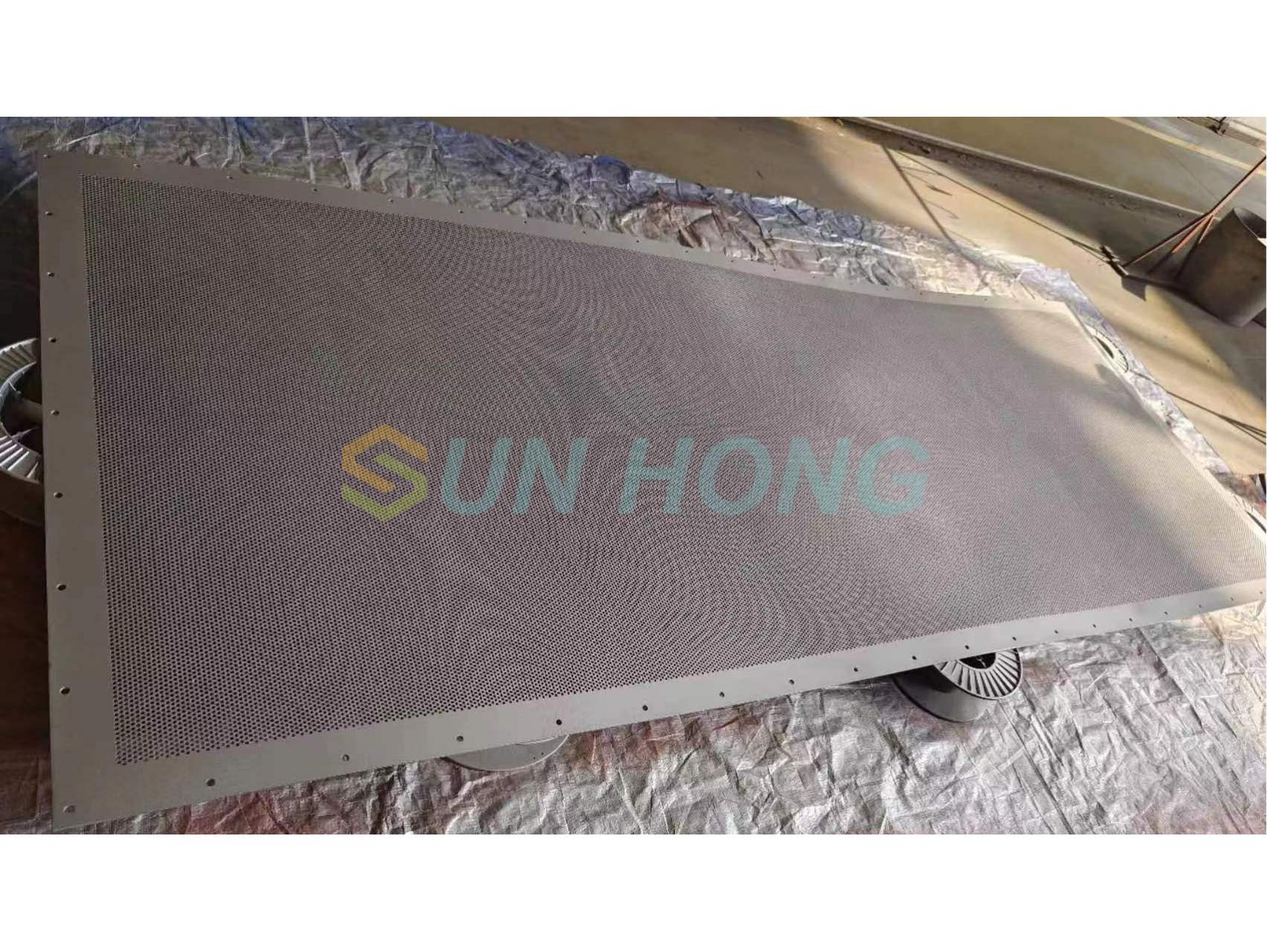 Polpa de papel produzindo placa de tela vibratória