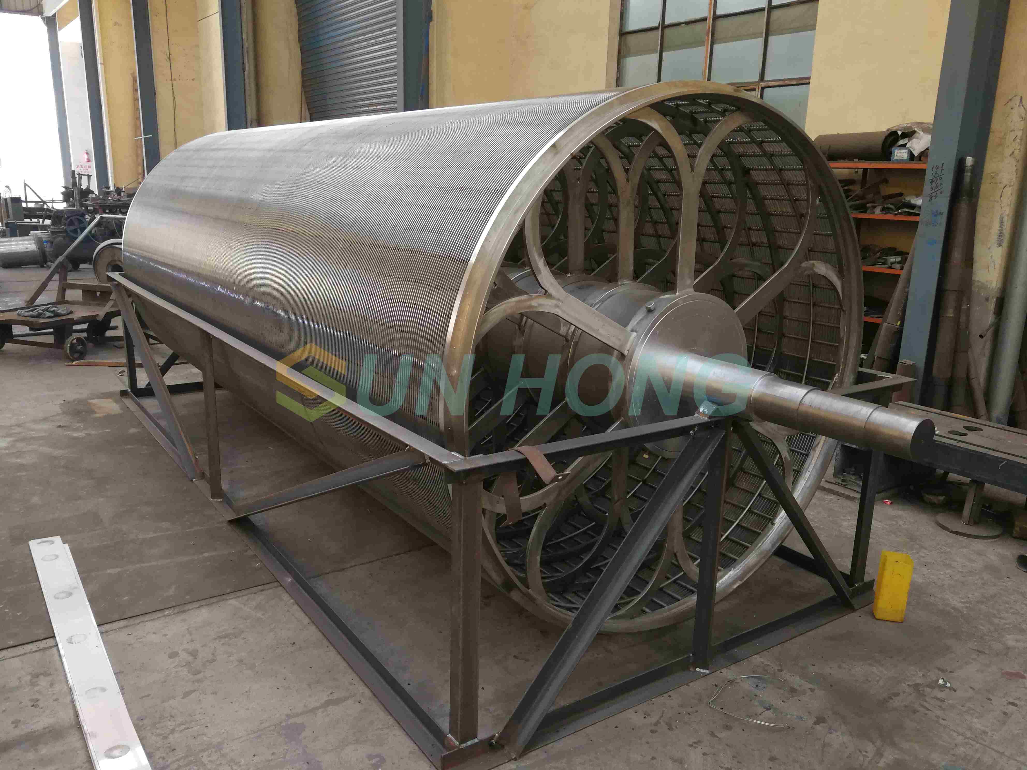 Molde de cilindro de máquina de papel
