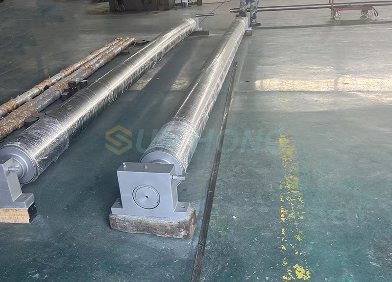 Rolo curvo de arco para máquina de papel
