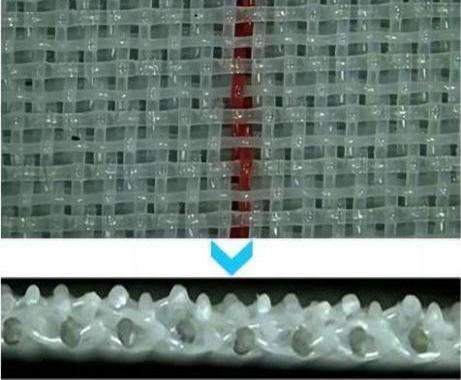 Tecido de formação de dupla camada para fabricação de papel