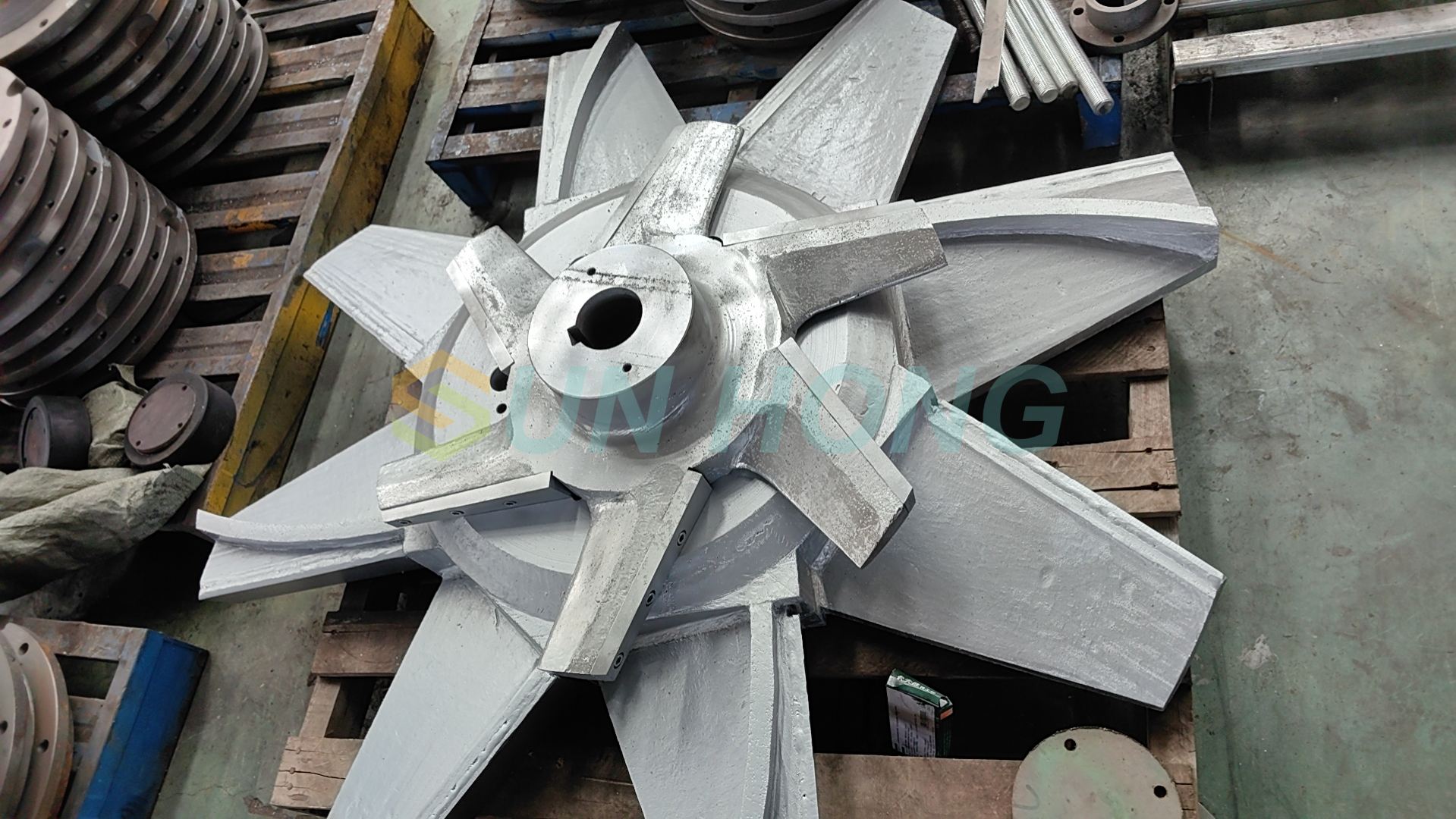 Rotor de tocador de máquina de polpa de papel Hydra