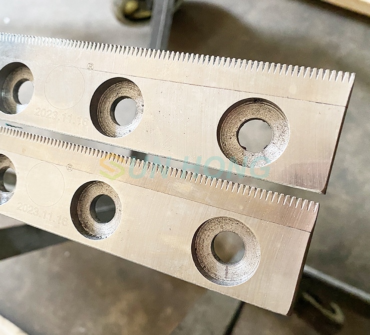 Máquina de papelão corrugada NC Cutting Blade Spiral Knife