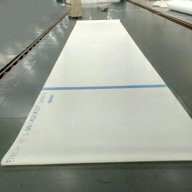 Feltro de prensa de dupla camada para máquina de fabricação de papel