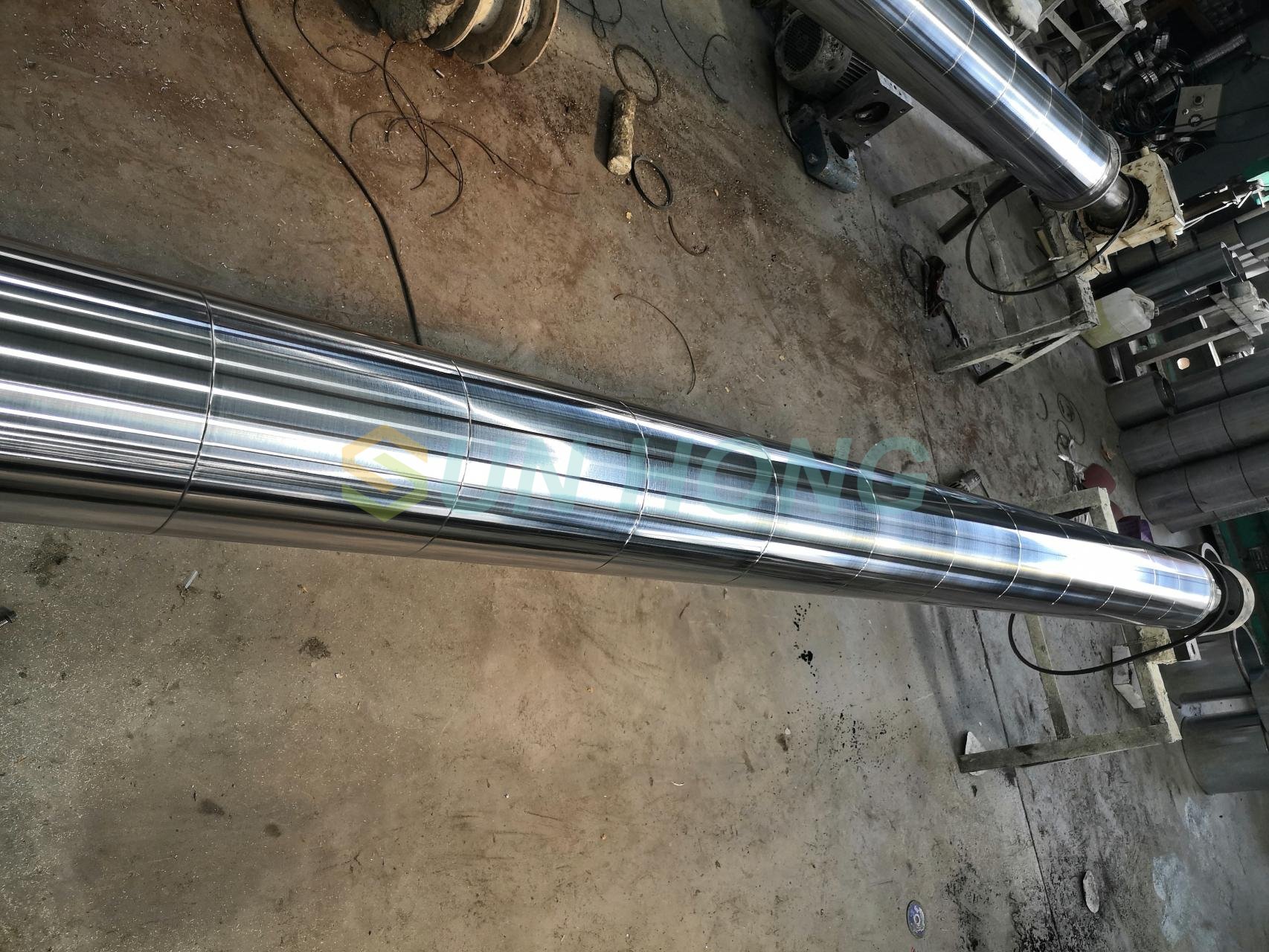 Rolo curvo de arco para máquina de papel