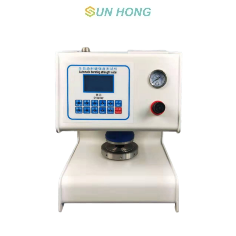 Testador de resistência à ruptura de papel