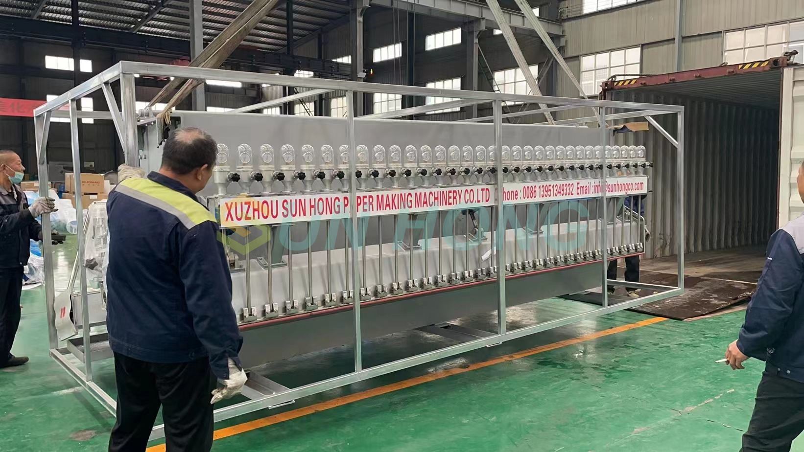 Máquina de papel Tipo de cabeça aberta