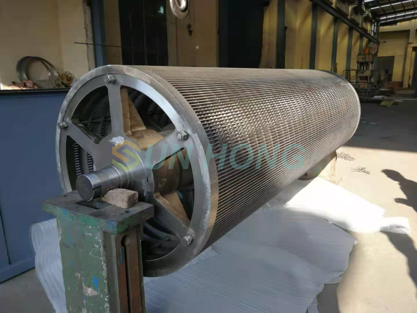 Molde de cilindro de máquina de papel