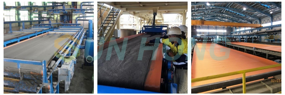 cinto de malha de dessulfurização