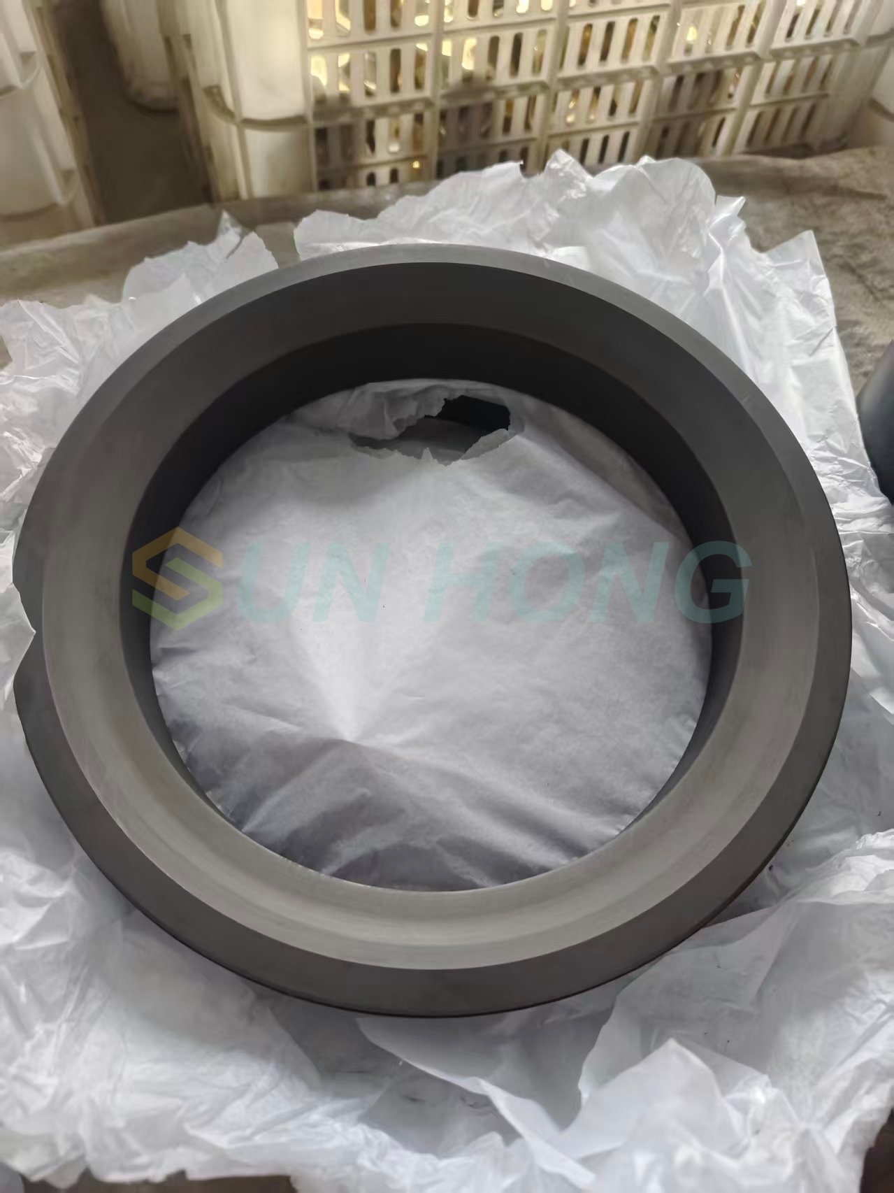 Anel de grafite de junta rotativa