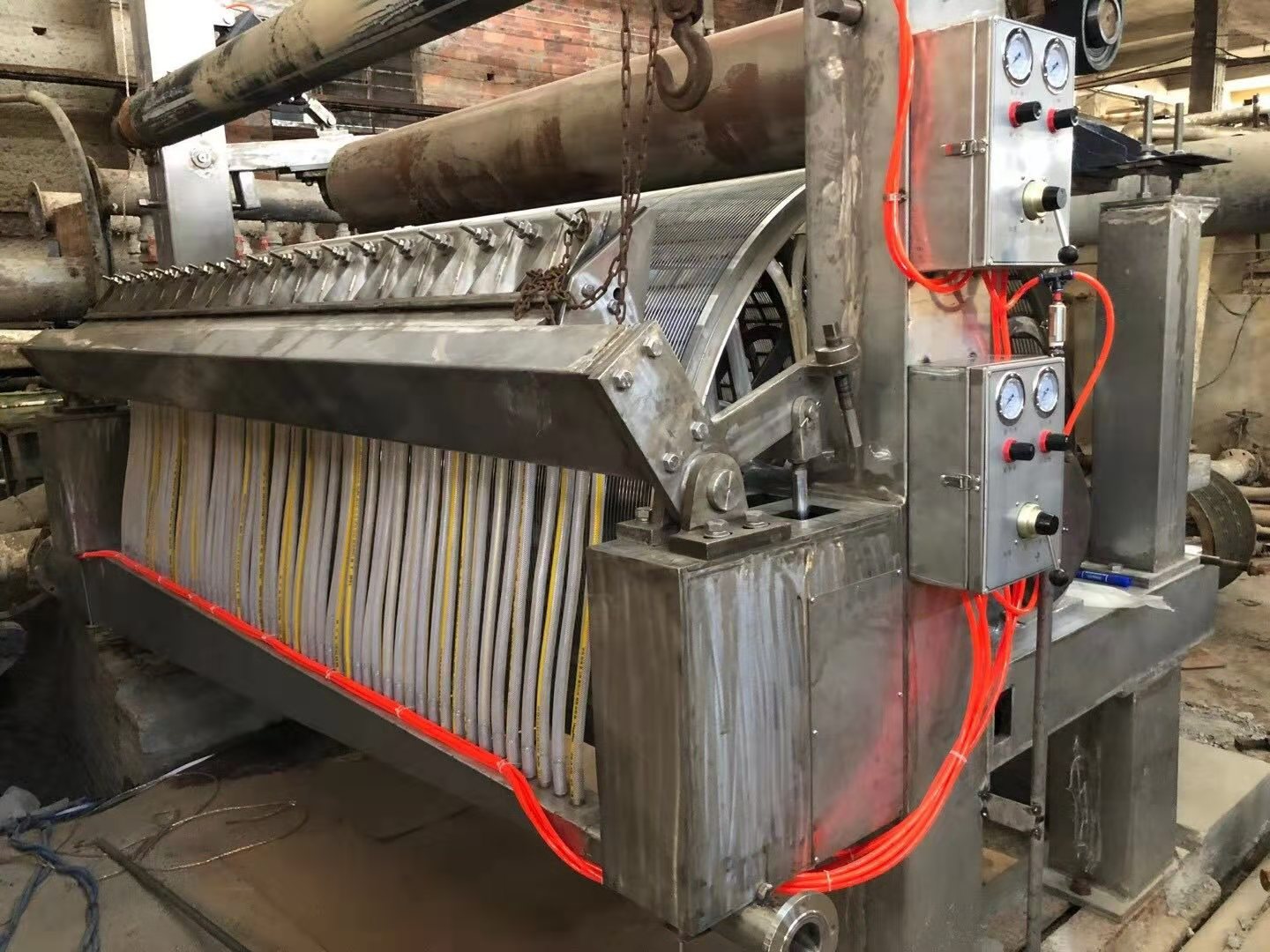 Formador de molde de cilindro para máquina de papel