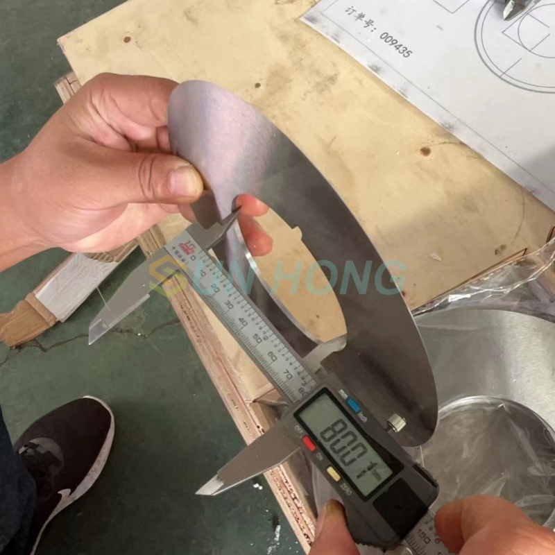 Lâmina circular de máquina de papelão corrugada