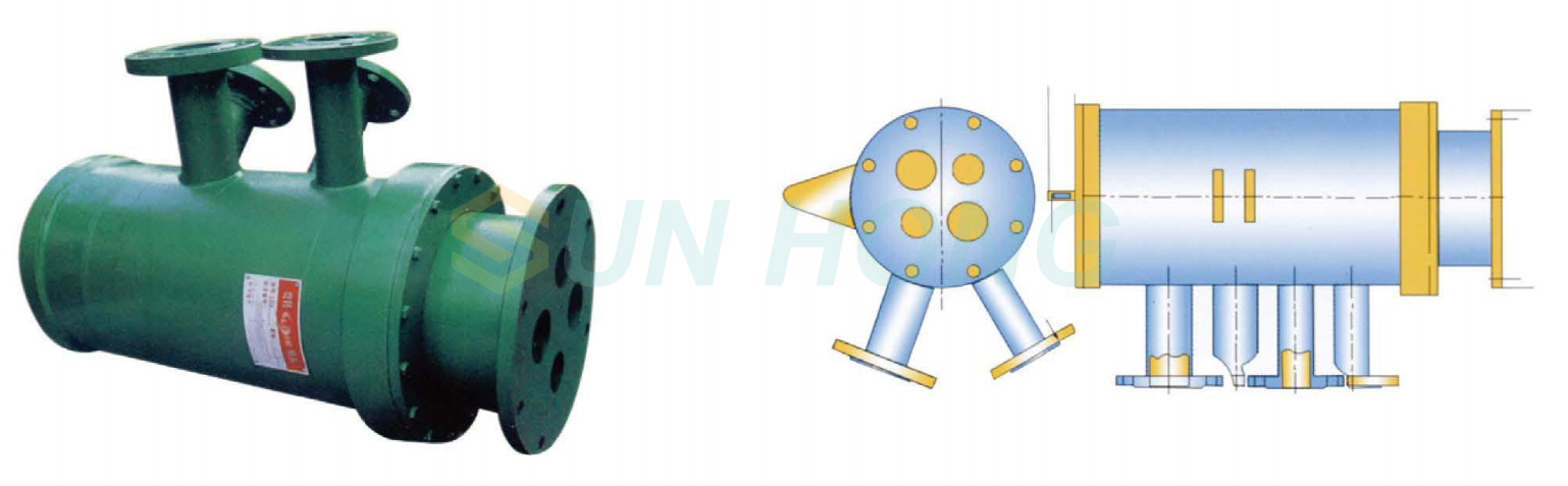 estrutura conjunta rotativa de quatro passagens