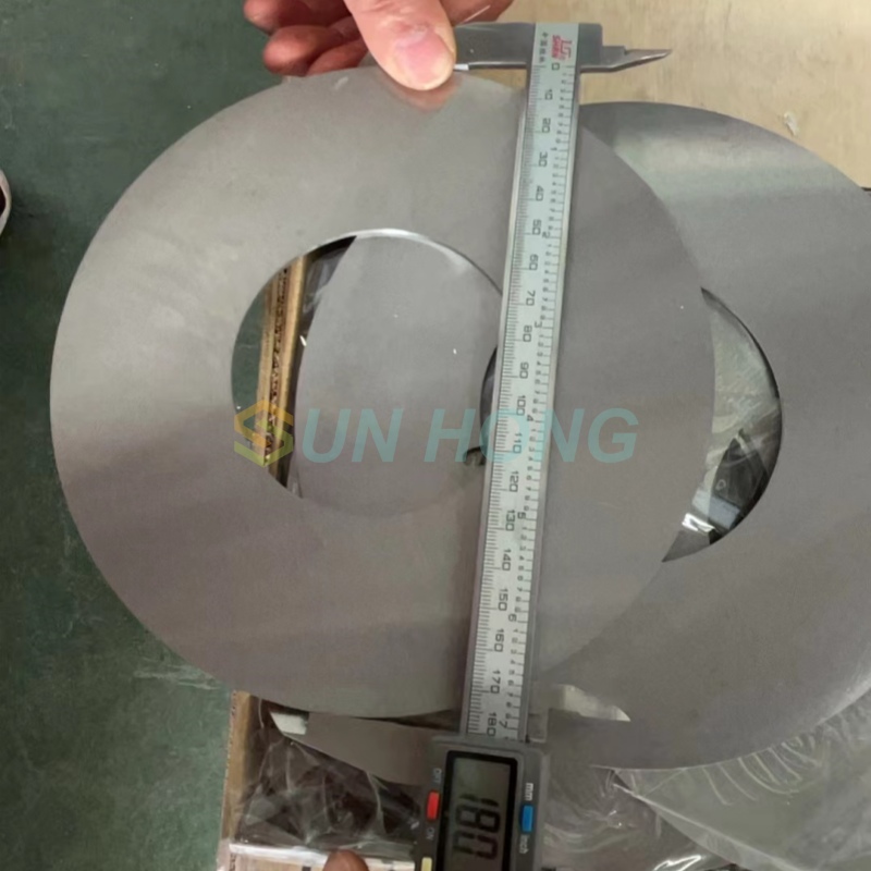 Lâmina circular de máquina de papelão corrugada