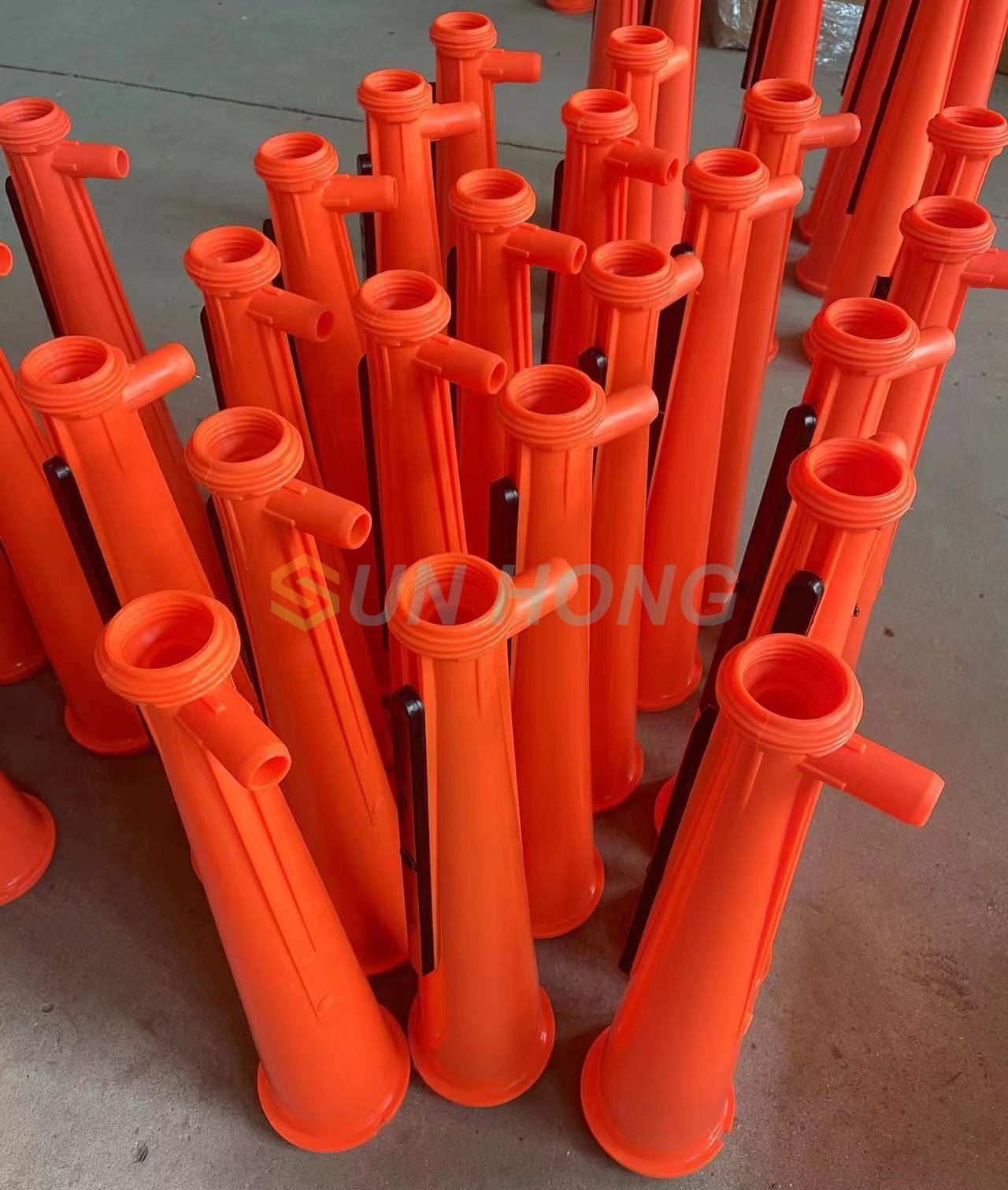 Cone de limpeza de nylon pa66 de baixa consistência