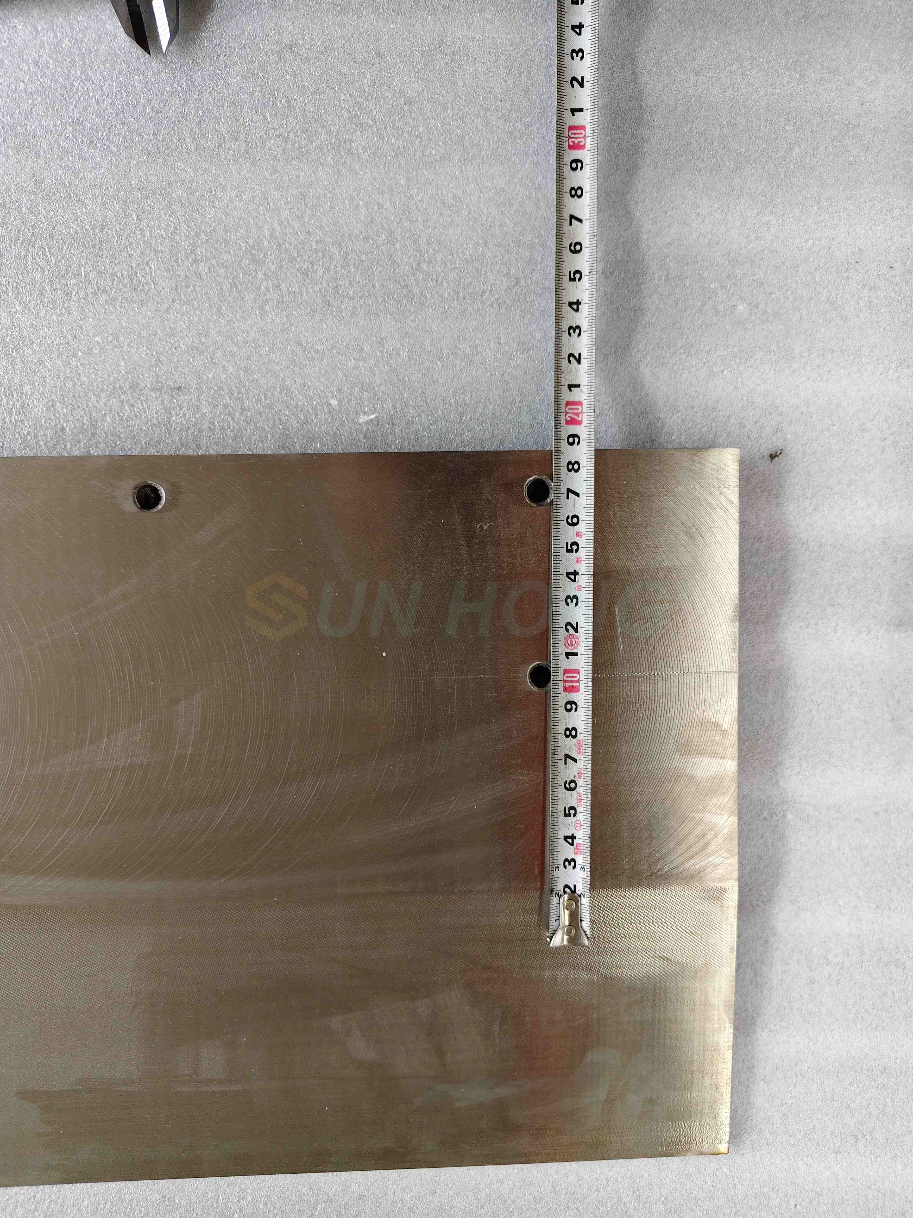 lábio da caixa de entrada