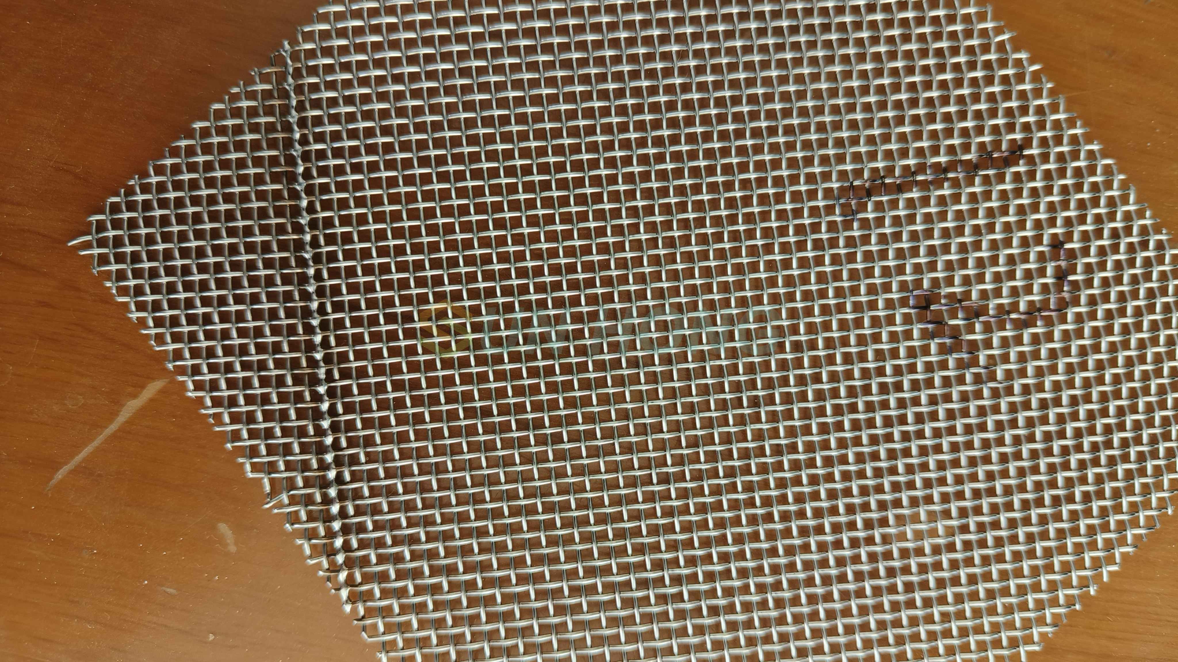 malha de arame de a&ccedil;o inoxid&aacute;vel para ind&uacute;stria de fibrocimento