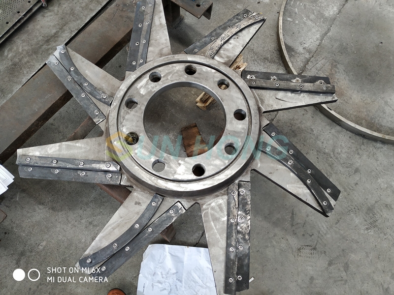 Rotor de tocador de máquina de polpa de papel Hydra