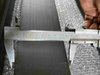 Rolo de sucção de máquina de papel UHMW Rubber Graphite Sealing Strip