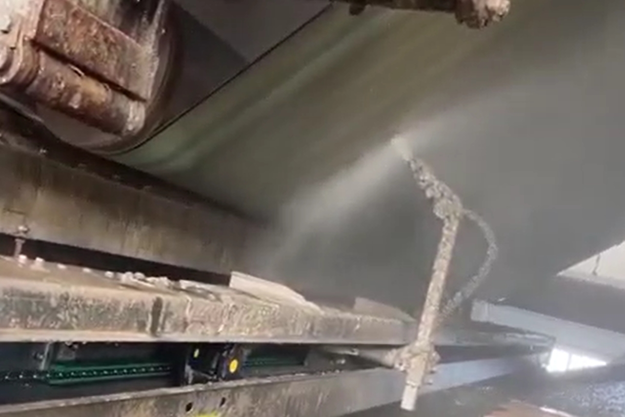 formando a limpeza de tecido