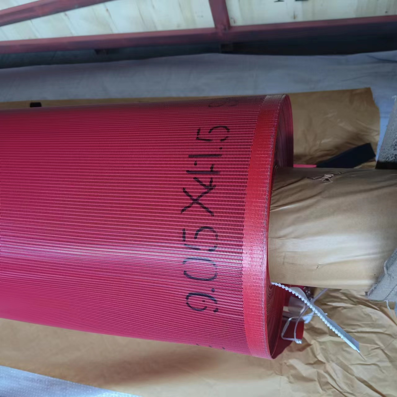 Sprial plano pequeno com filtro de fio plano com 90-150cfm2