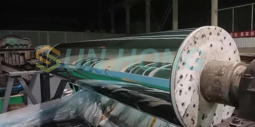 Máquina de papel Rolo de calendário duro macio