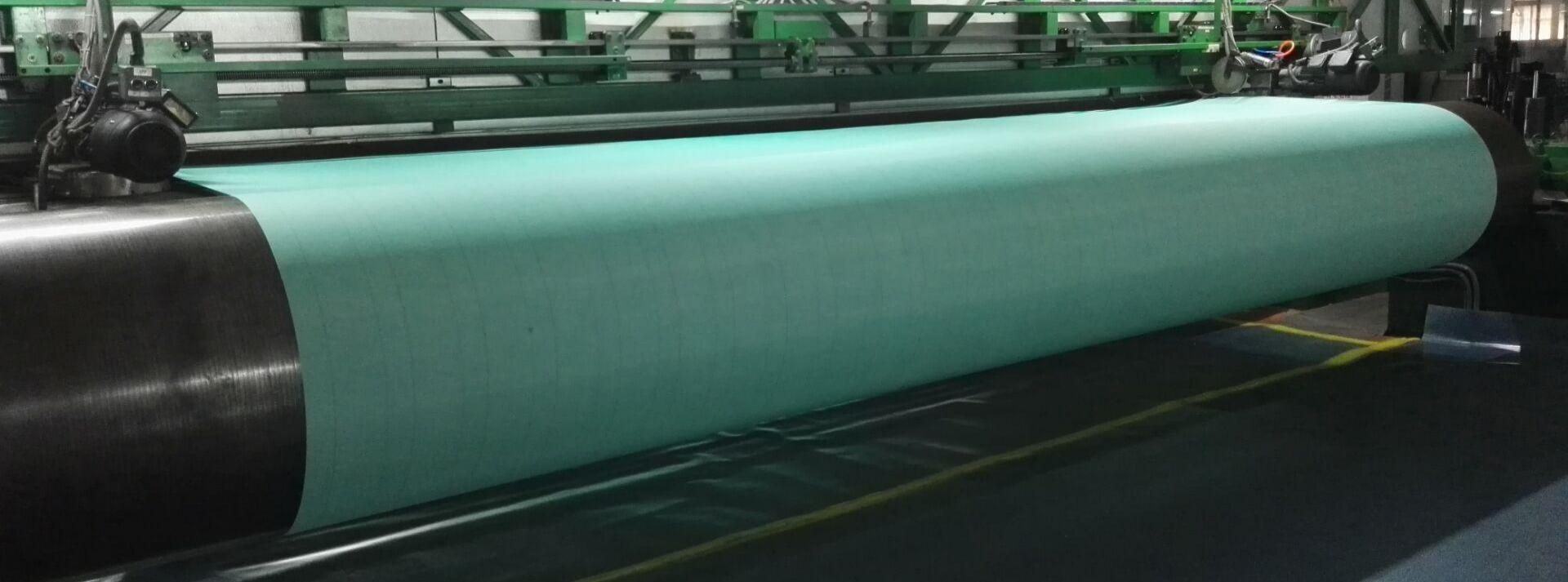m&aacute;quina de papel formando tecido